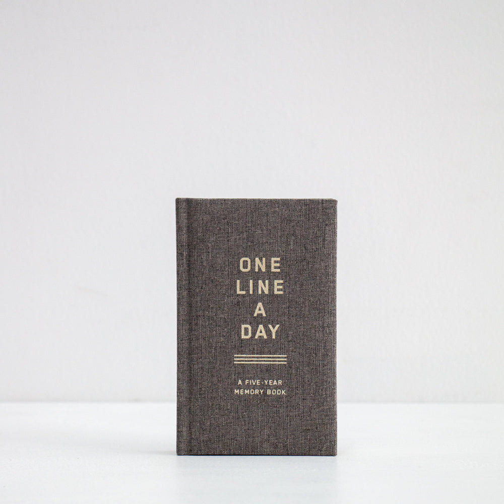 One Line a Day - Charcoal