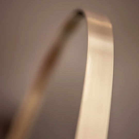 Organic Outline Mirror 1000mm - Brass