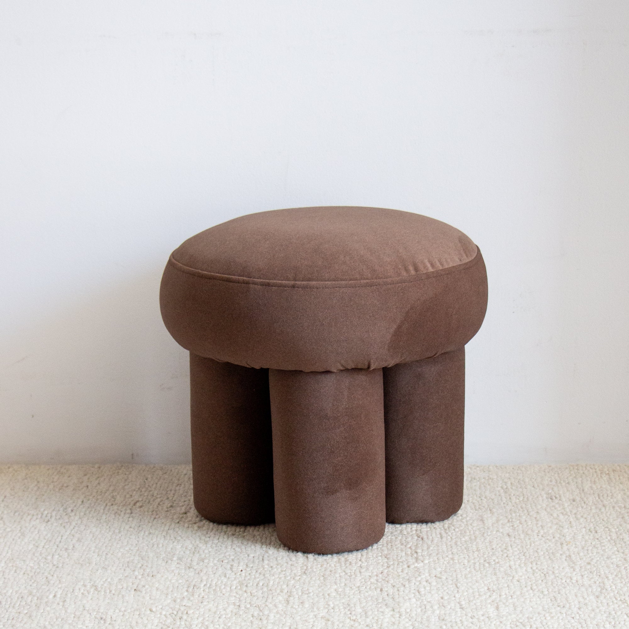 Lume Ottoman - Chocolate