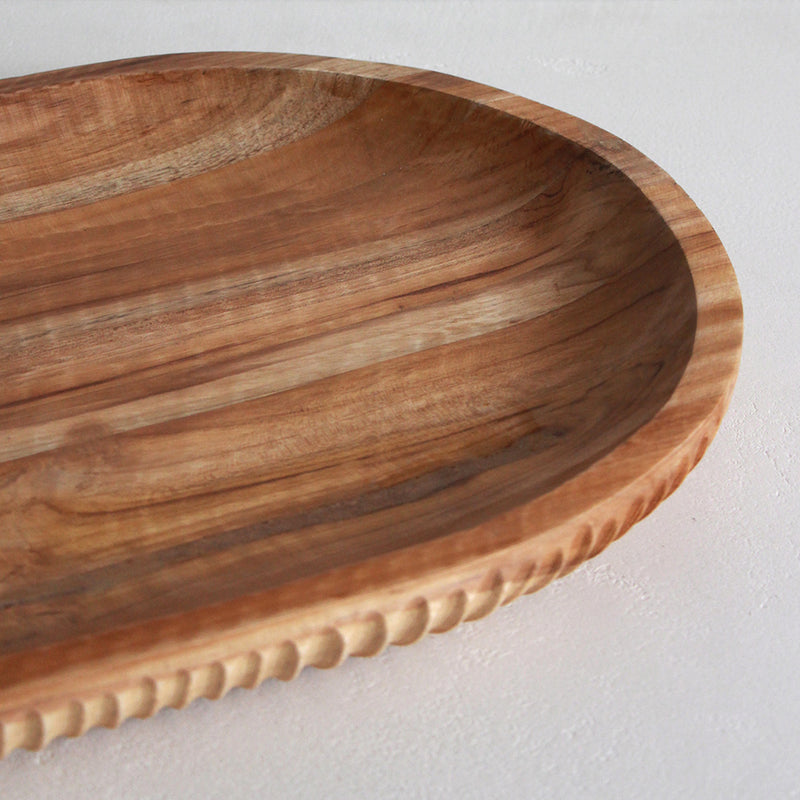 Padron Teak Serving Tray - Oval