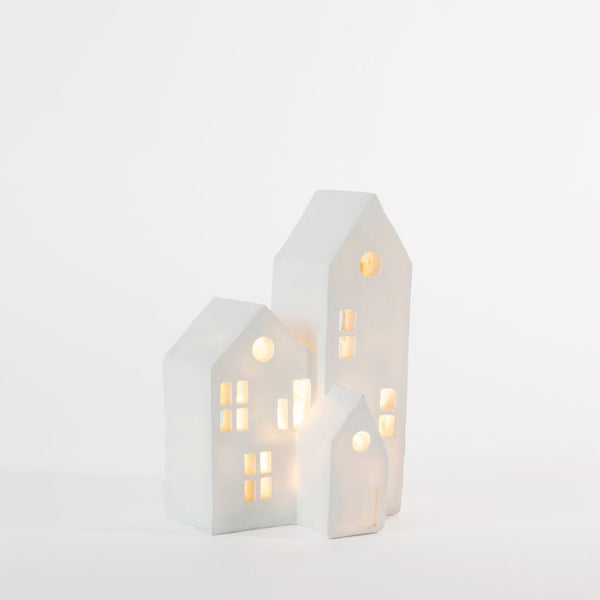 Standing House Cluster - Set of 3