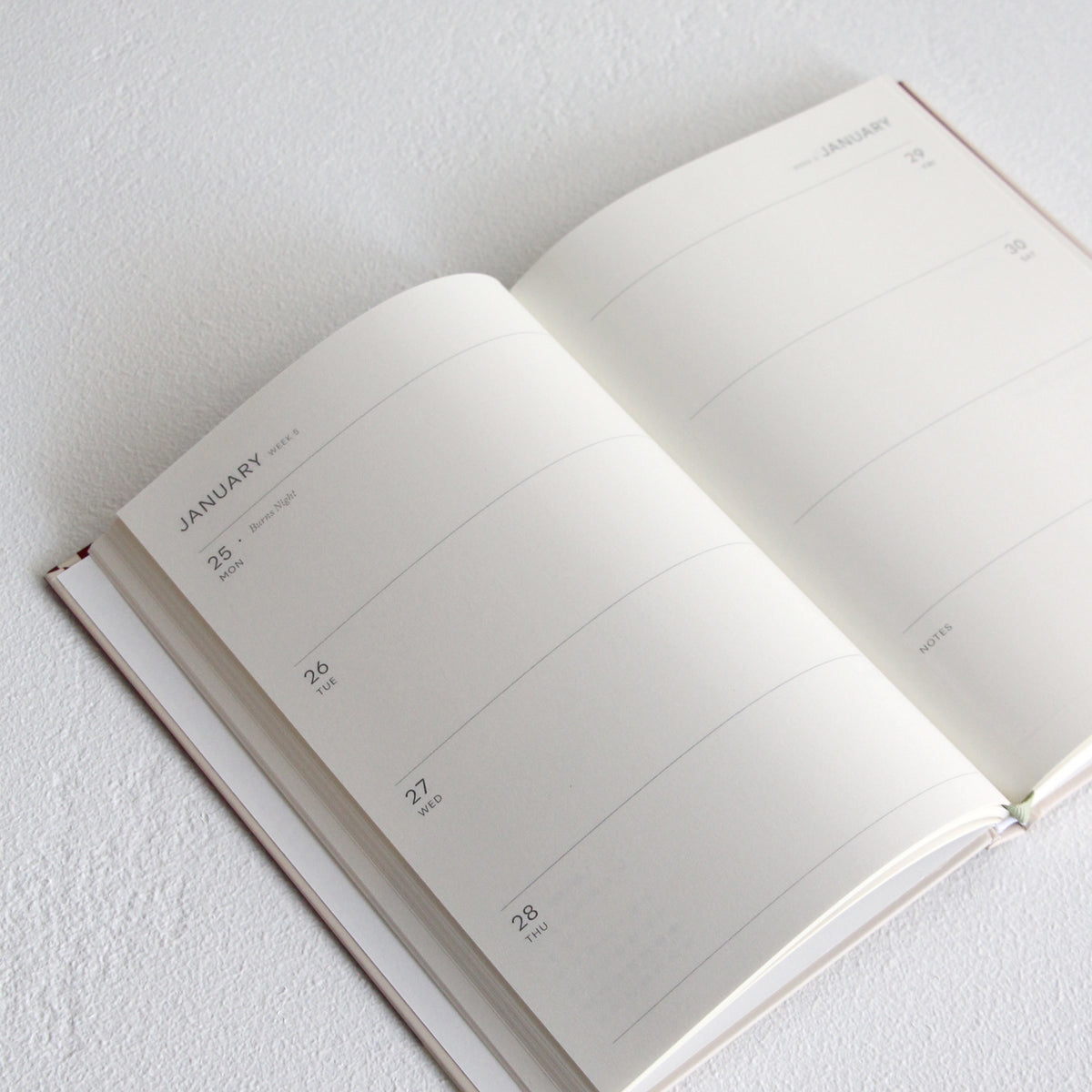 Papier 2027 Weekly Diary - Italian Stripes
