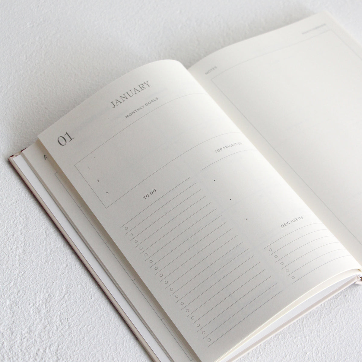 Papier 2027 Weekly Diary - Italian Stripes