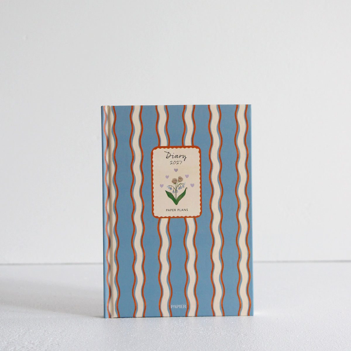 Papier 2027 Weekly Diary - Vintage Stripes