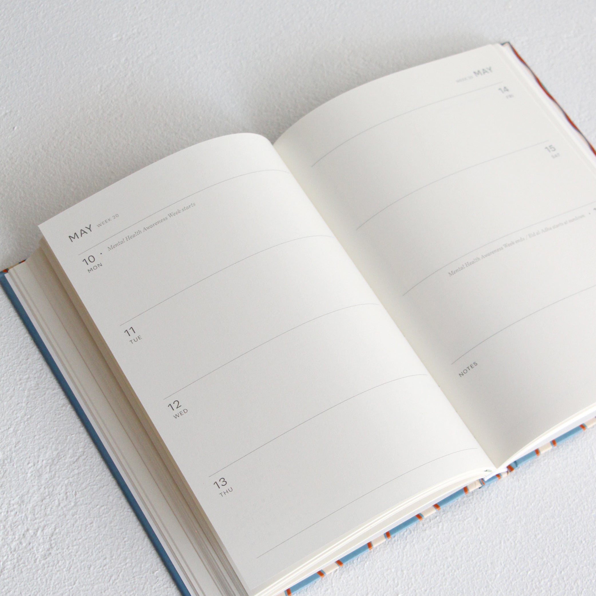 Papier 2027 Weekly Diary - Vintage Stripes