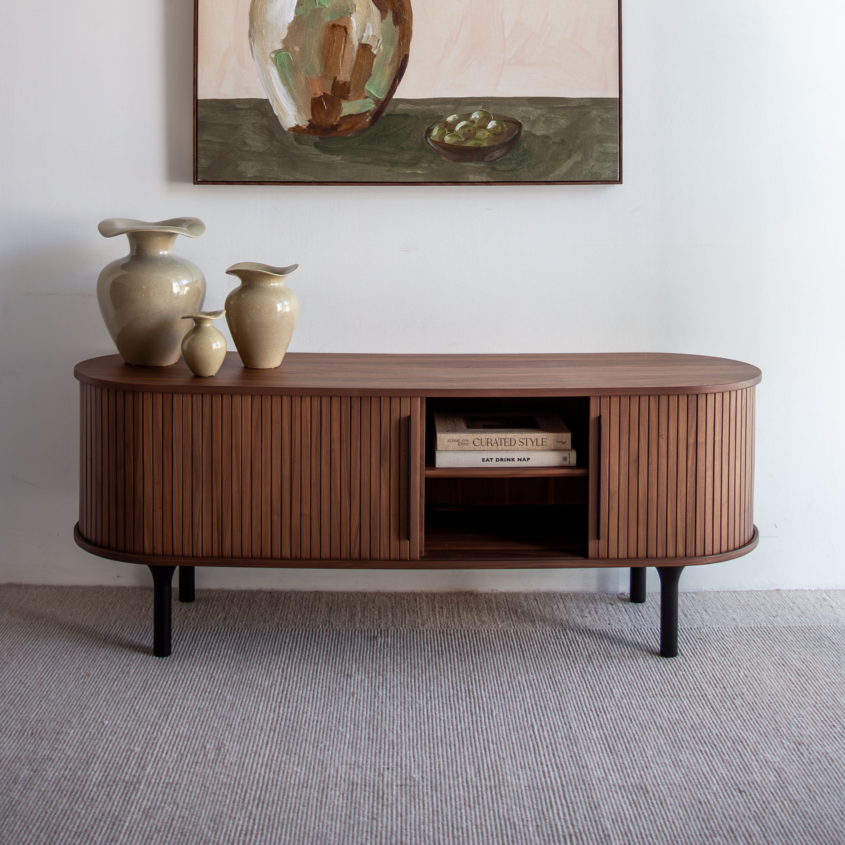 Percy TV Unit - Walnut