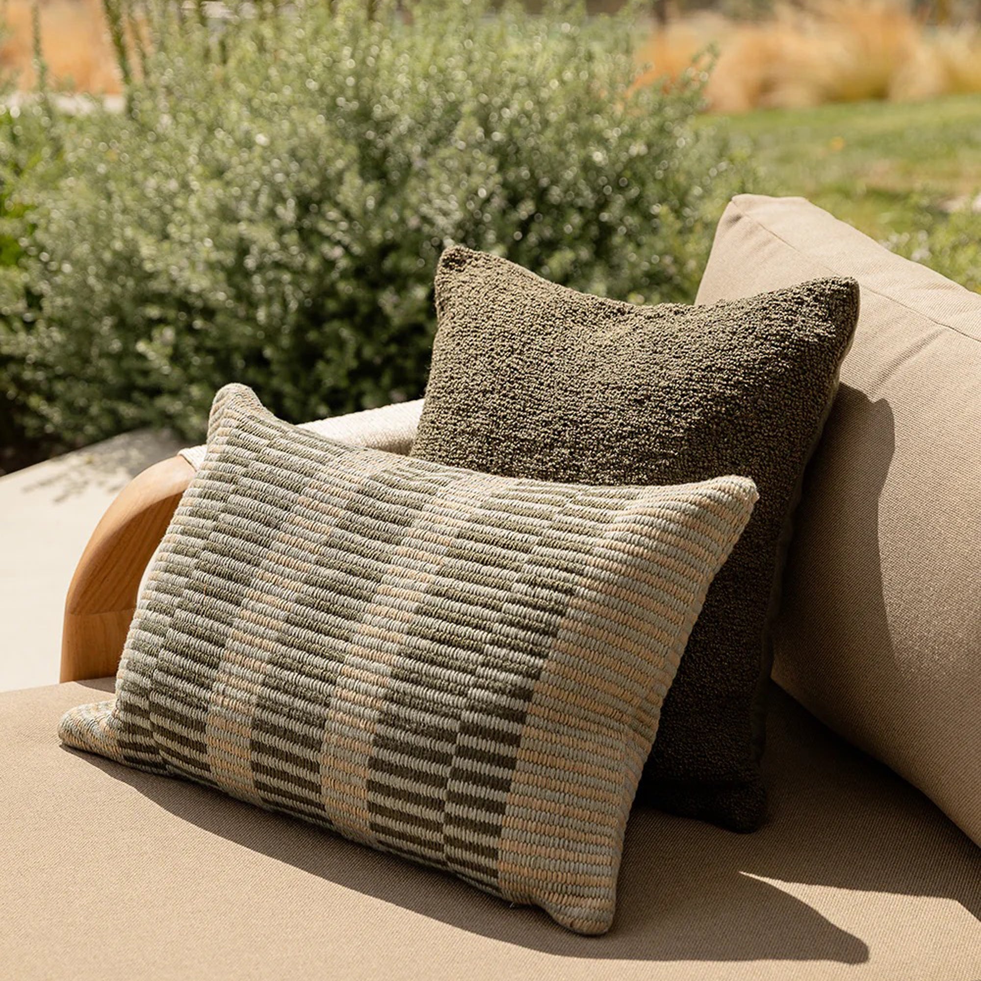 Piper Outdoor Cushion - Mangrove