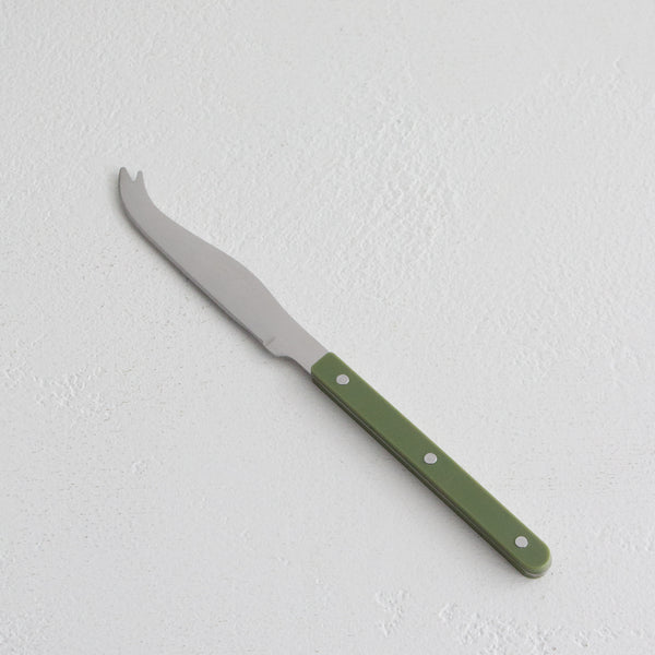 Remy Steel Cheese Knife - Olive
