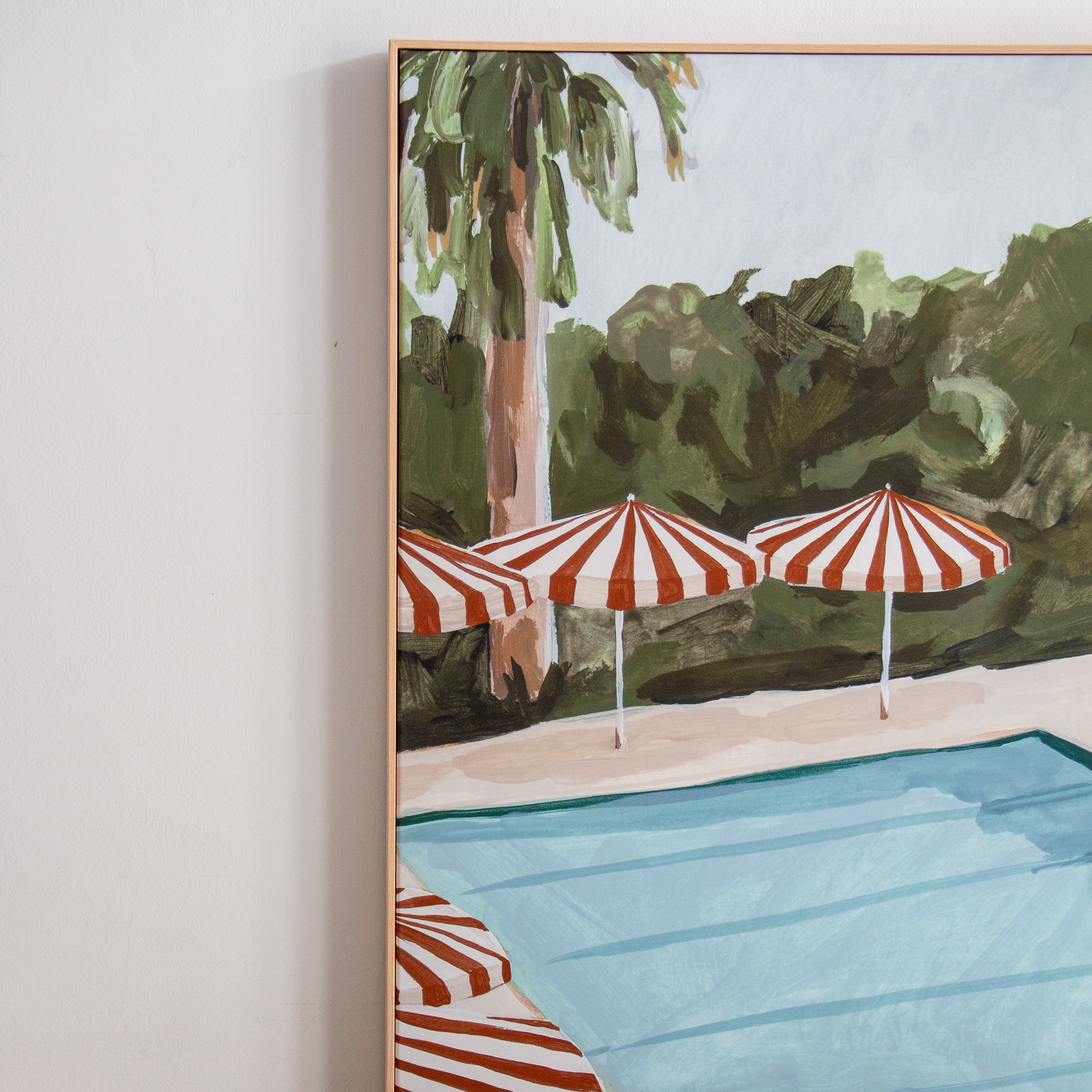 Resort Umbrella Canvas - Nutmeg