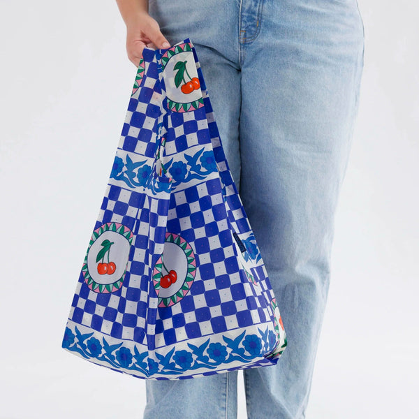 Reusable Bag - Cherry Tile