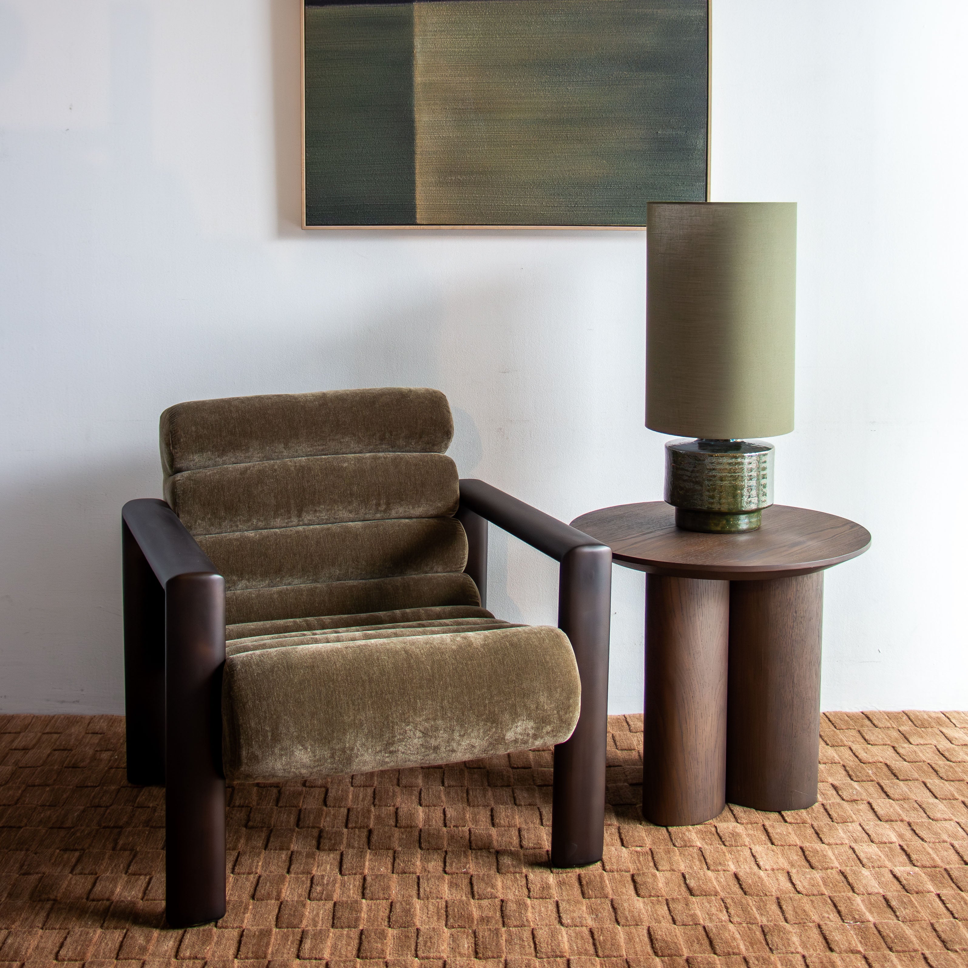 Riley Chair - Moss