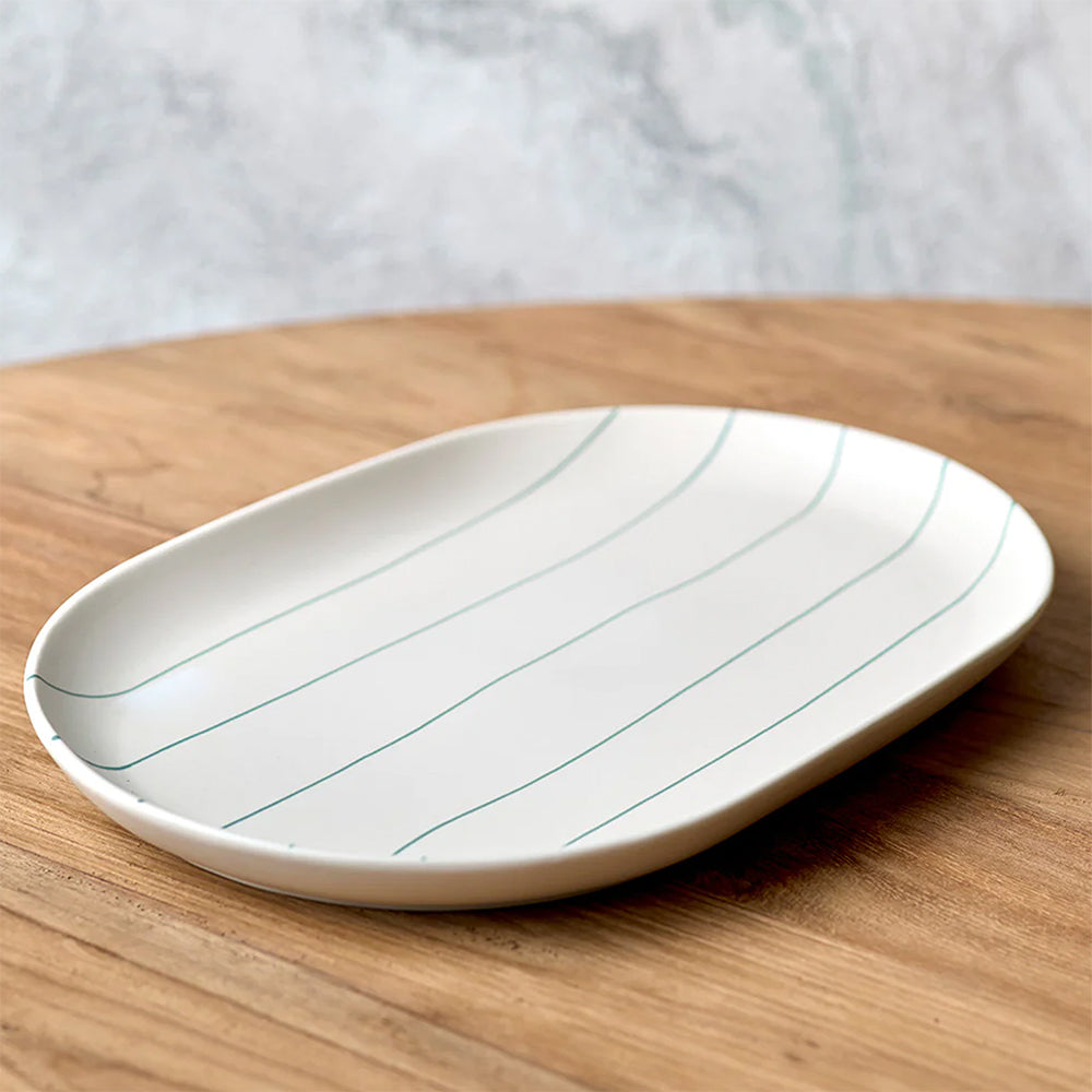 Coastal Junction Oval Tray