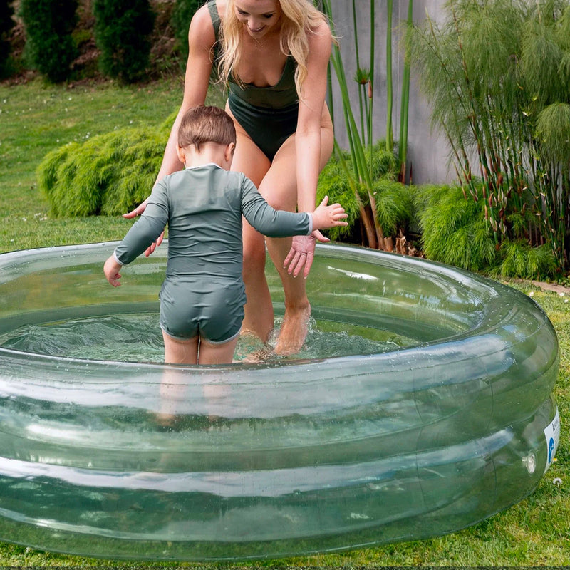 Round Inflatable Pool - Seaglass