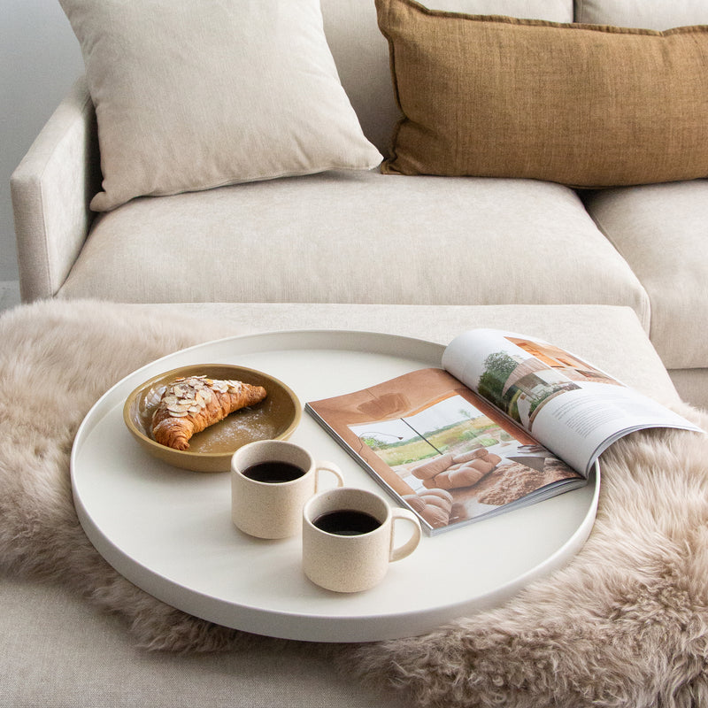 Round Tray - Sand