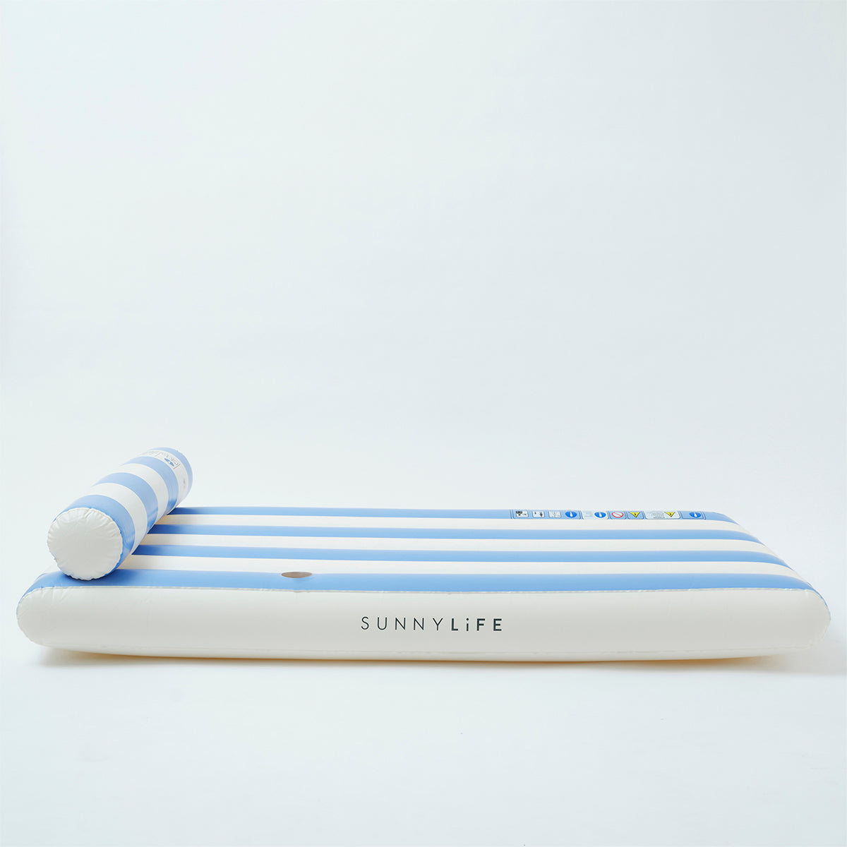 Luxe Lilo - Blue Stripe