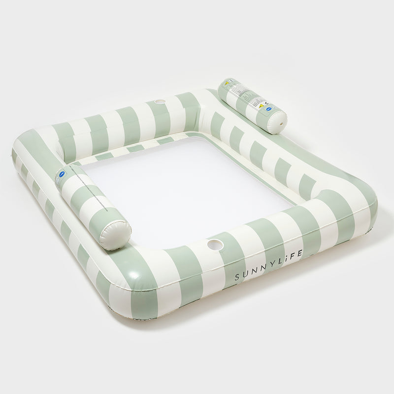 Luxe Square Hammock Float - Soft Olive