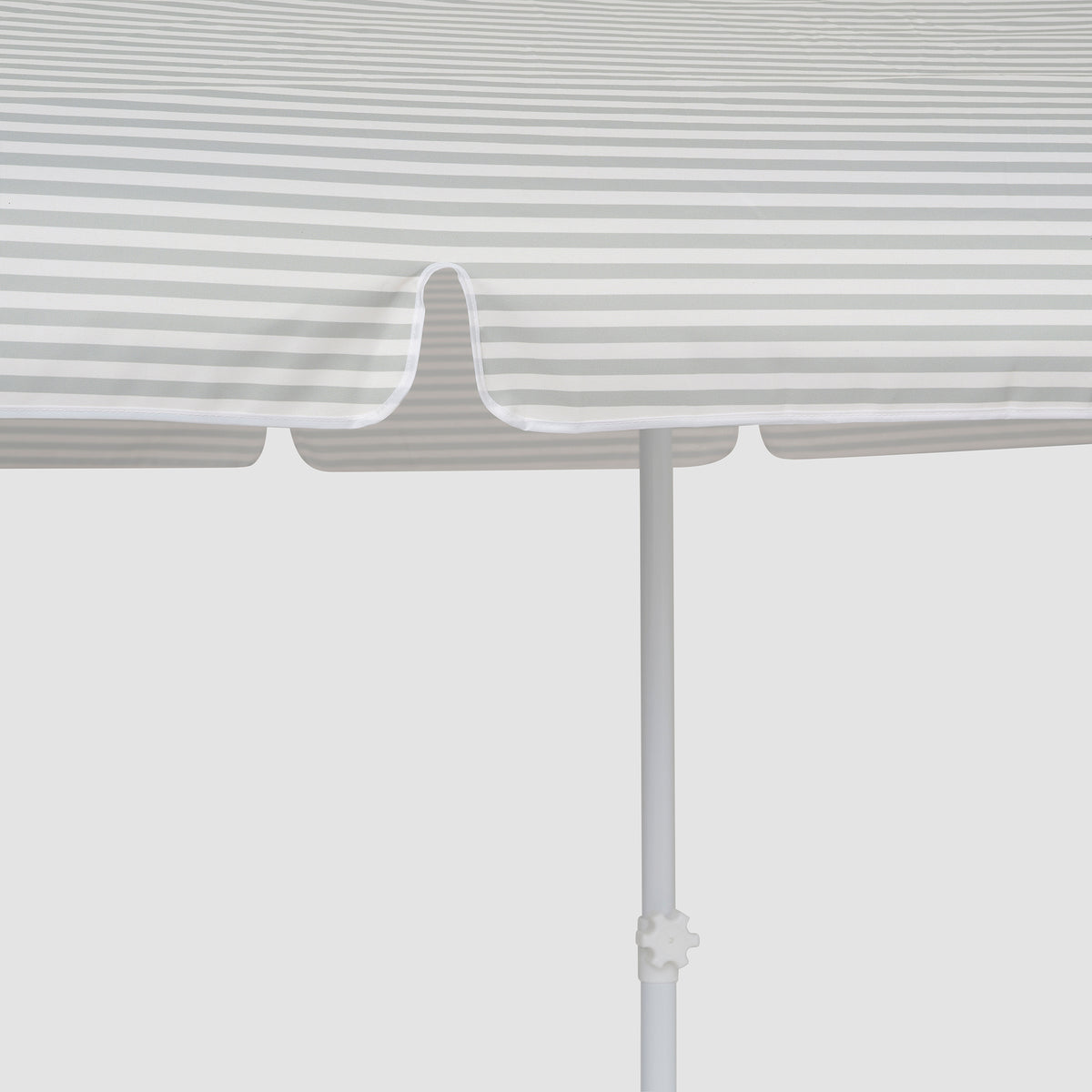 Beach Cabana Sea - Sage Stripe