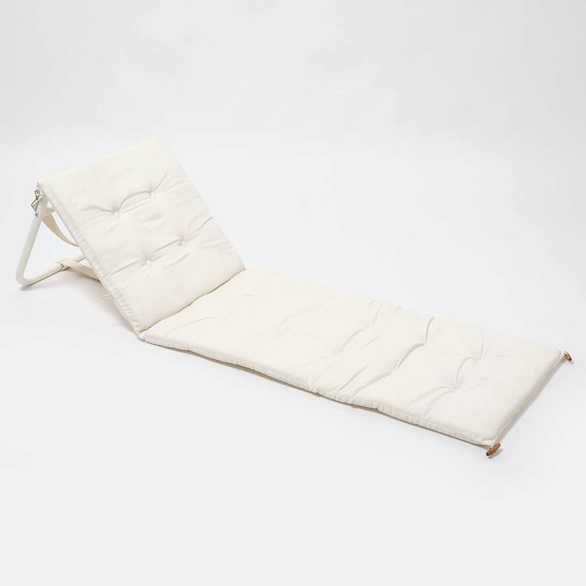 Reclining Beach Chair - Cream