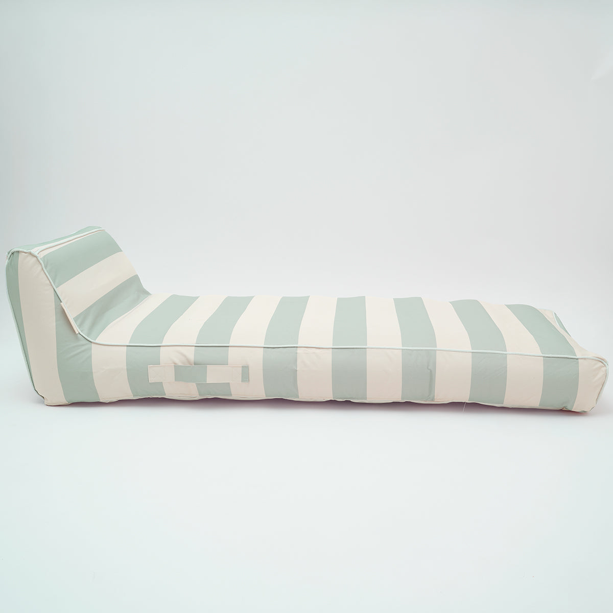 Luxe Lie-On Lounger - Blue Stripe