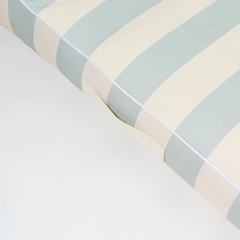 Luxe Lie-On Lounger - Blue Stripe