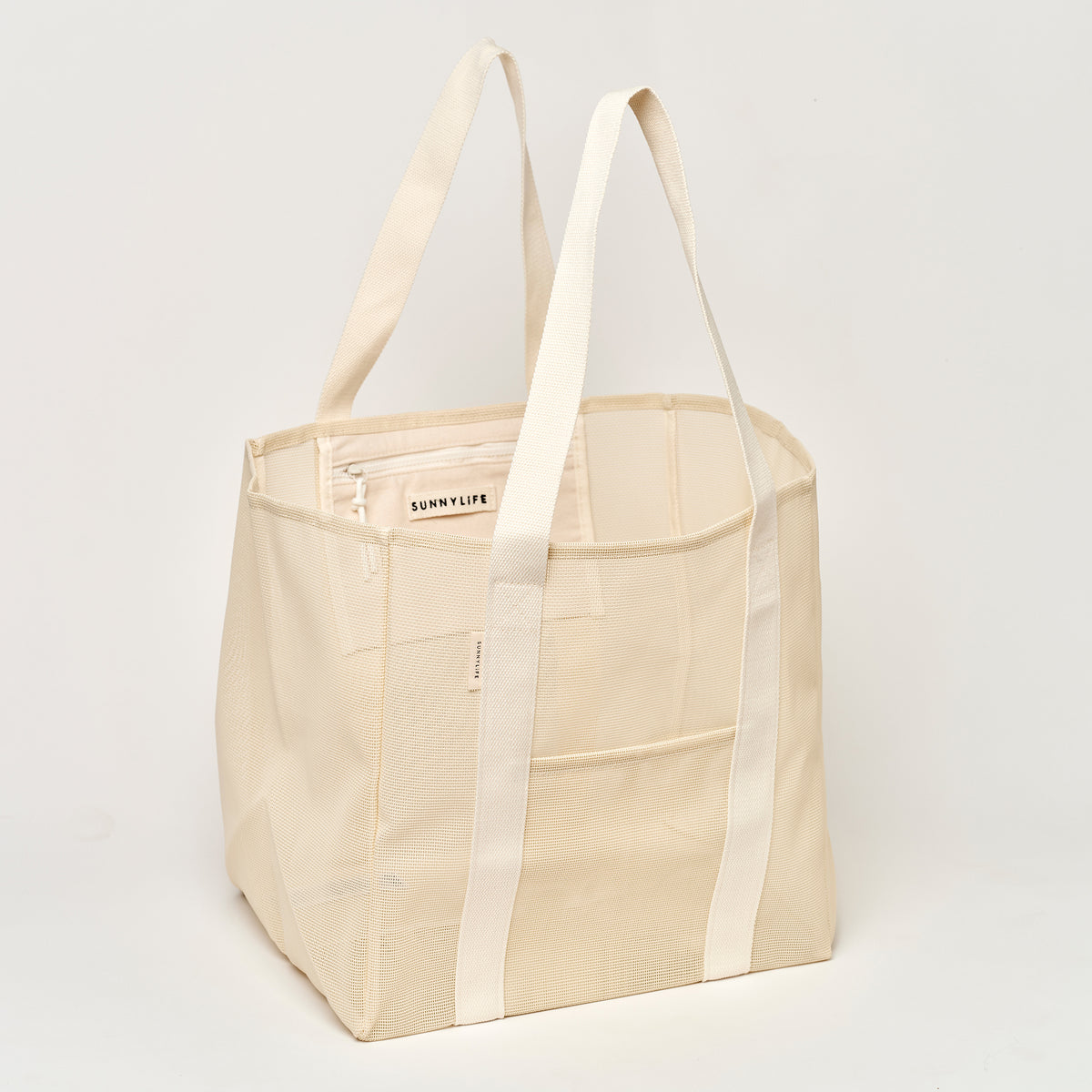 Mesh Beach Bag - Oyster
