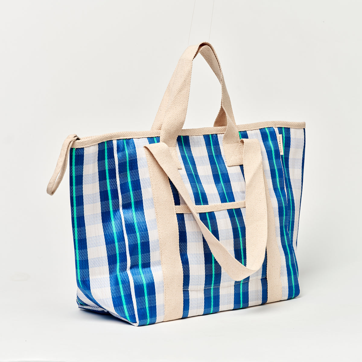 Cooler Tote - La Mer Blue Neon