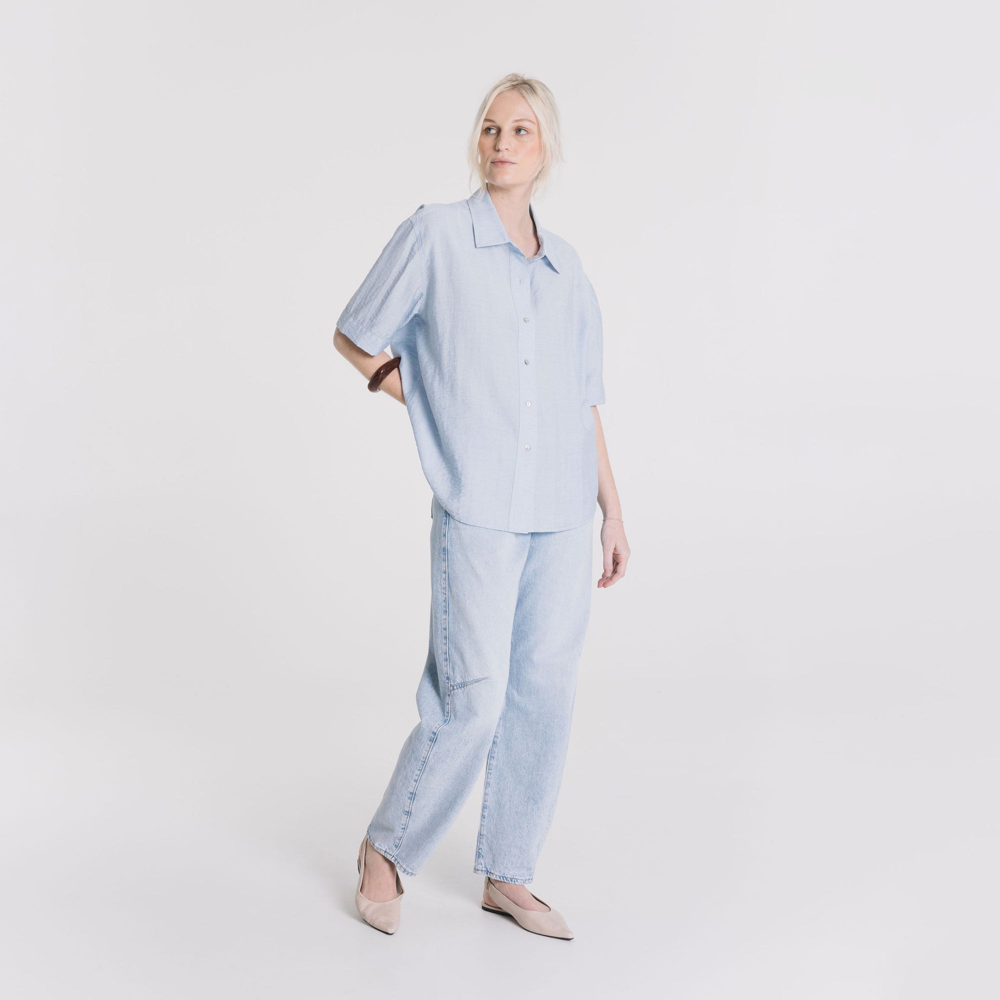 Abbe Shirt - Light Blue