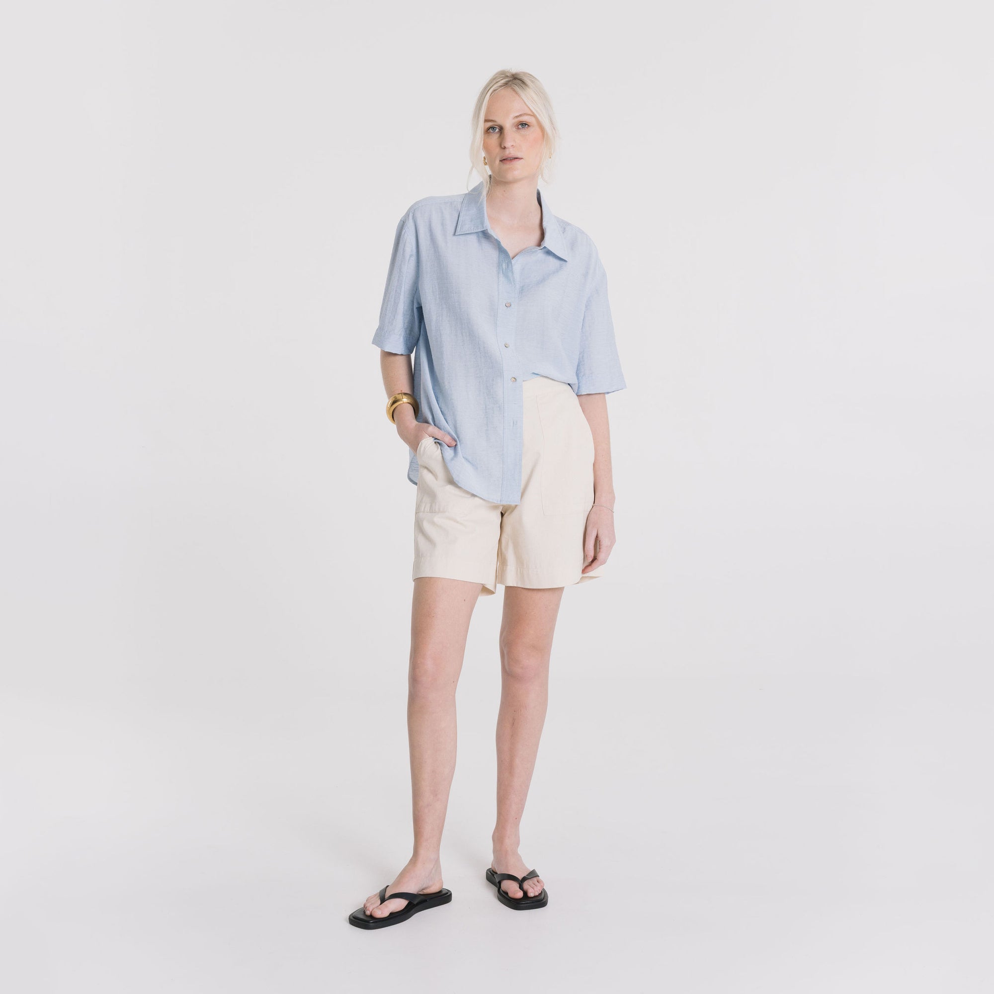 Tayla Relaxed Short - Natural