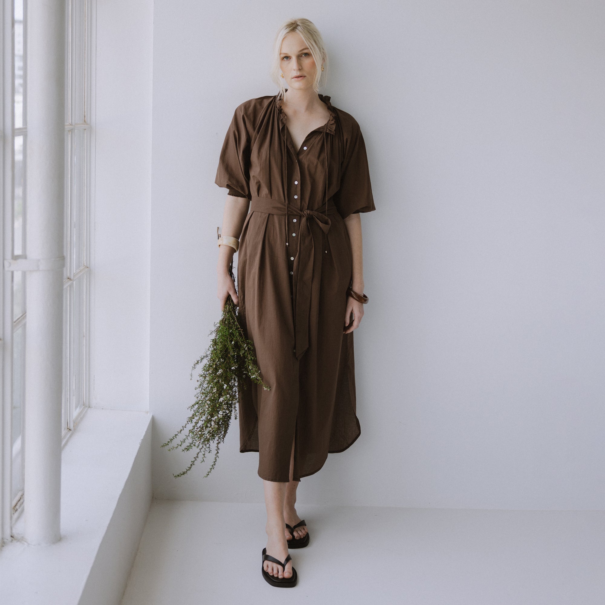 Grace Dress - Espresso
