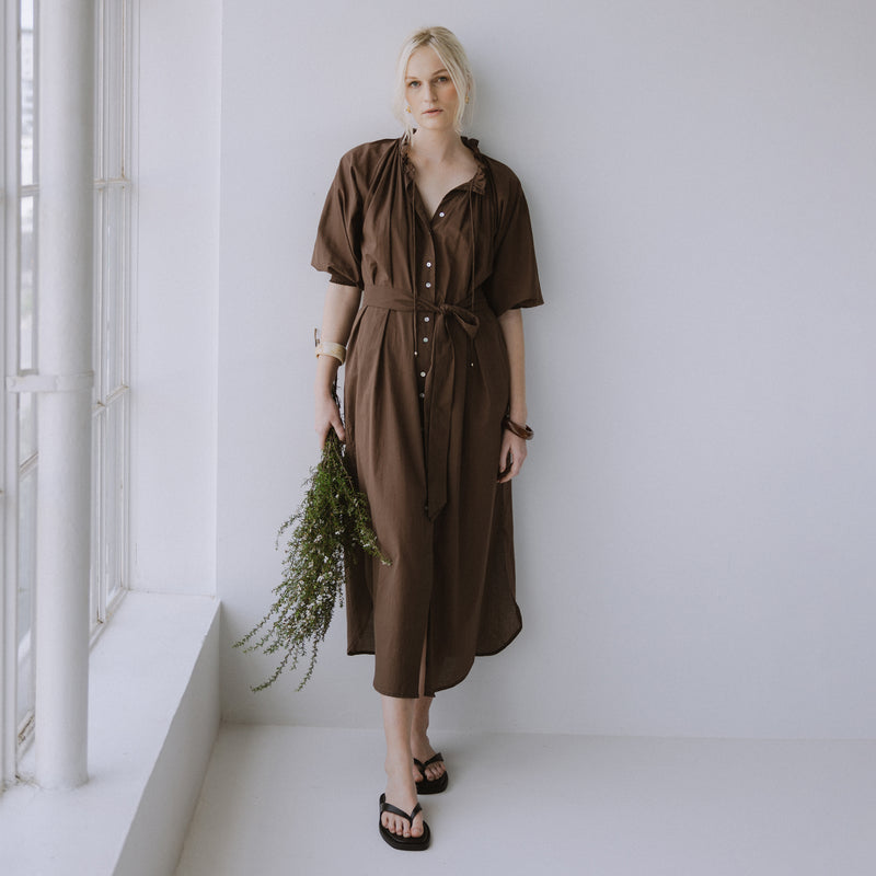 Grace Dress - Espresso