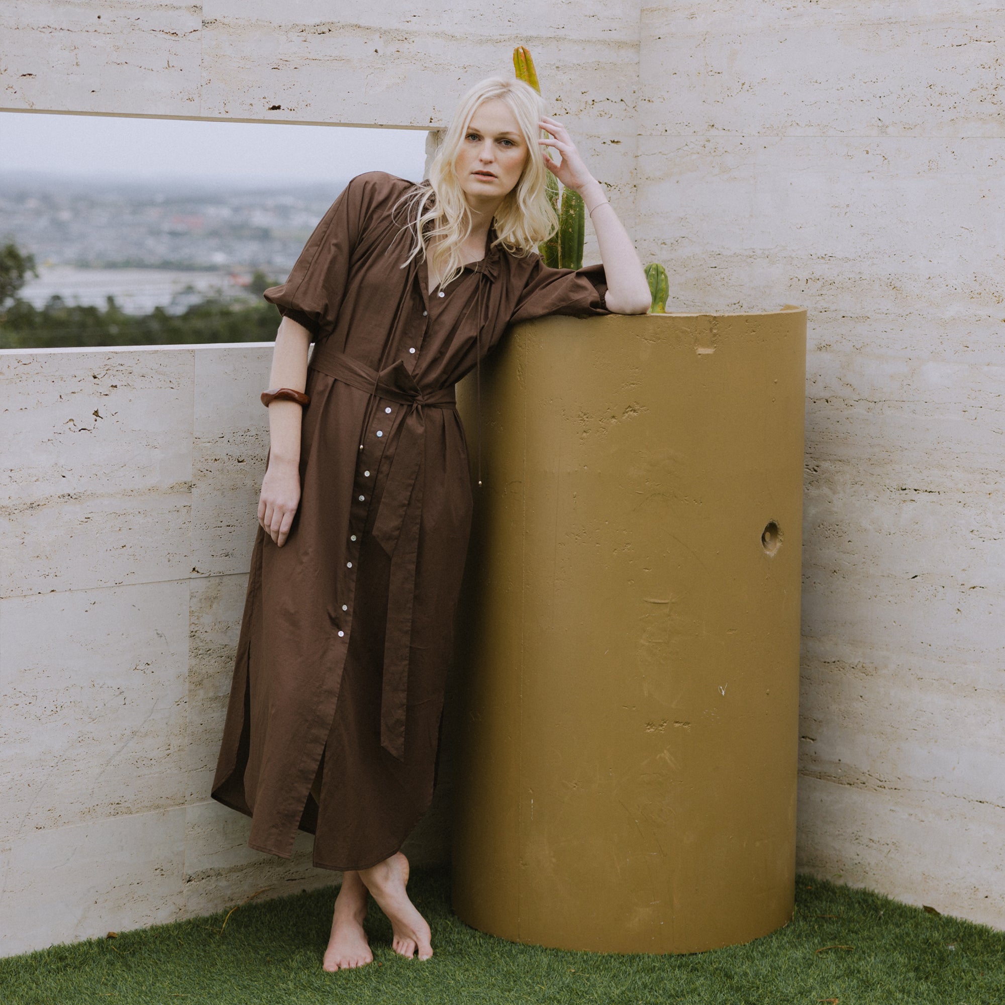 Grace Dress - Espresso