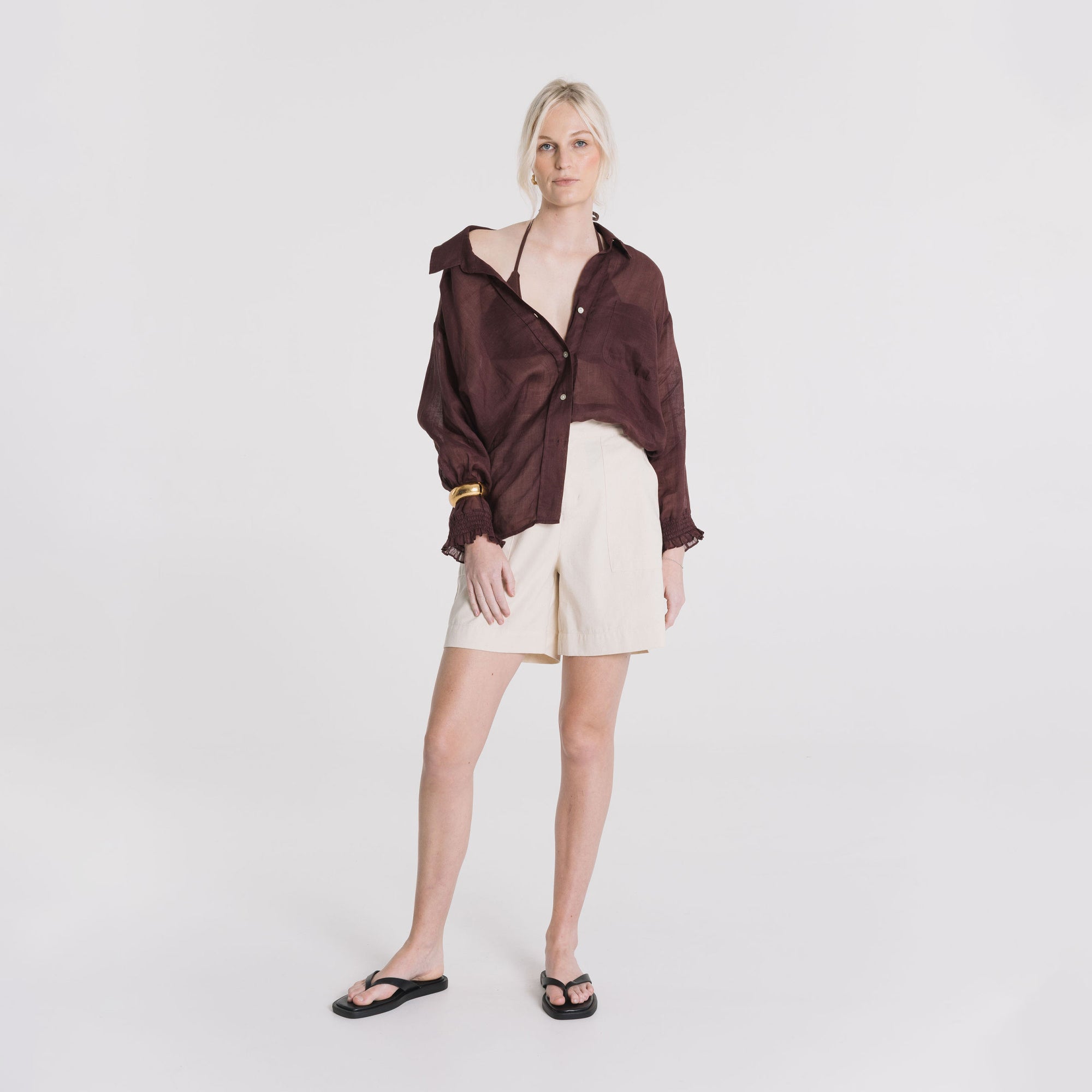 Tayla Relaxed Short - Natural