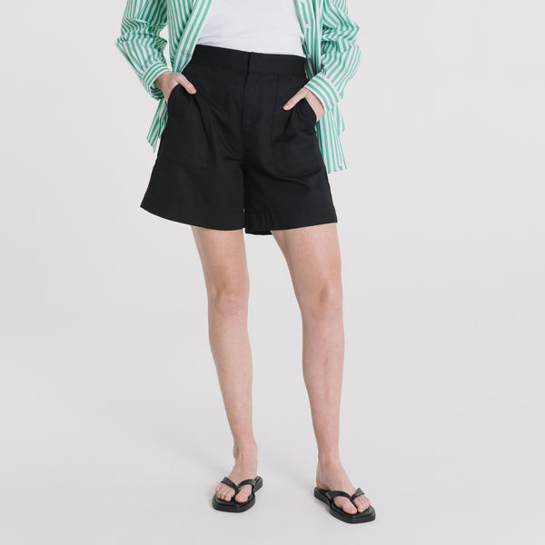 Tayla Relaxed Short - Black