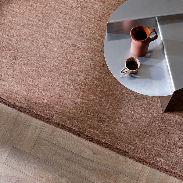 Sandringham Floor Rug - Rosewood