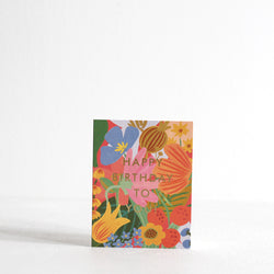 Sicily Birthday Card