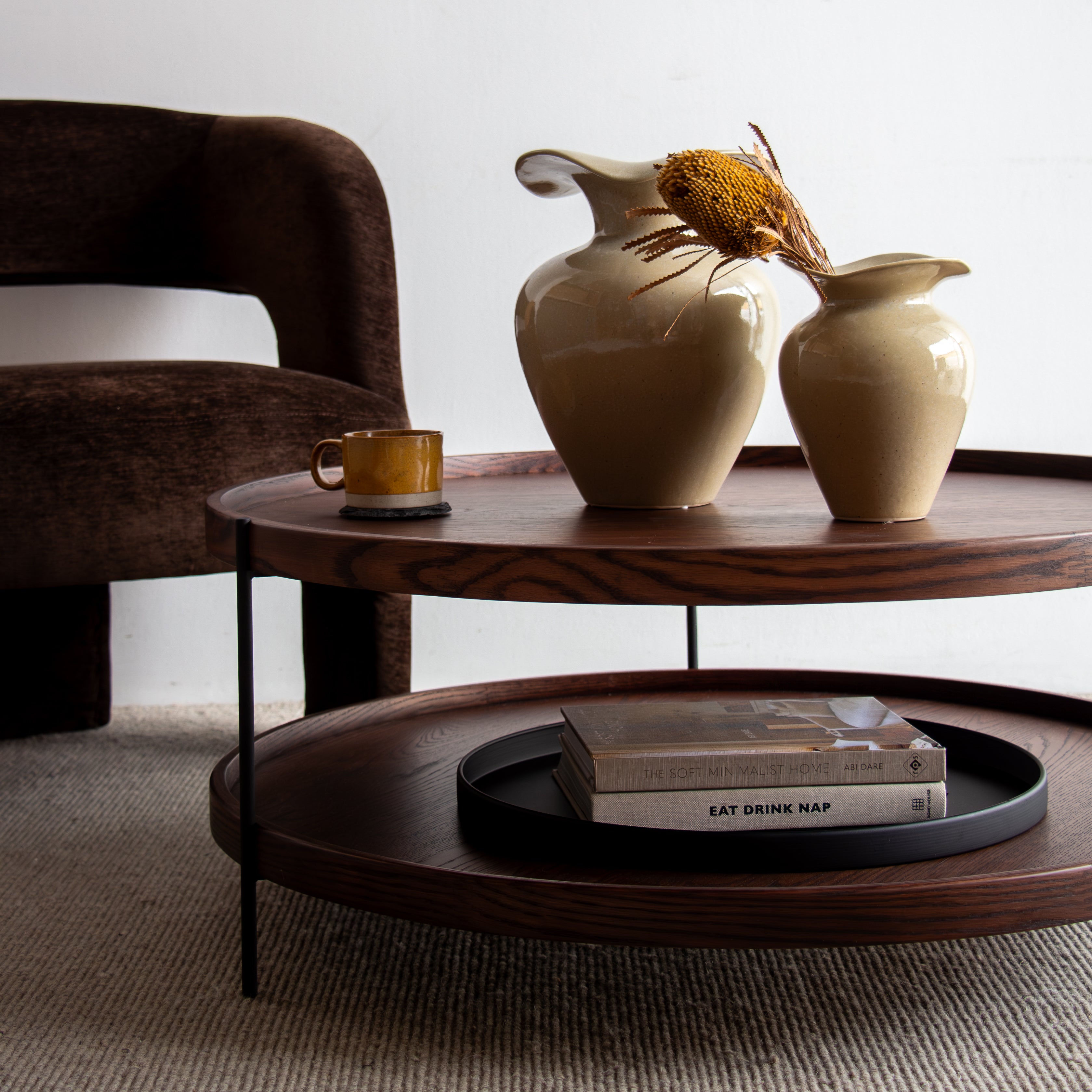 Soren Coffee Table - Espresso Oak