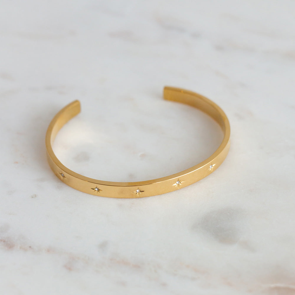 Sparkle Bangle - Gold