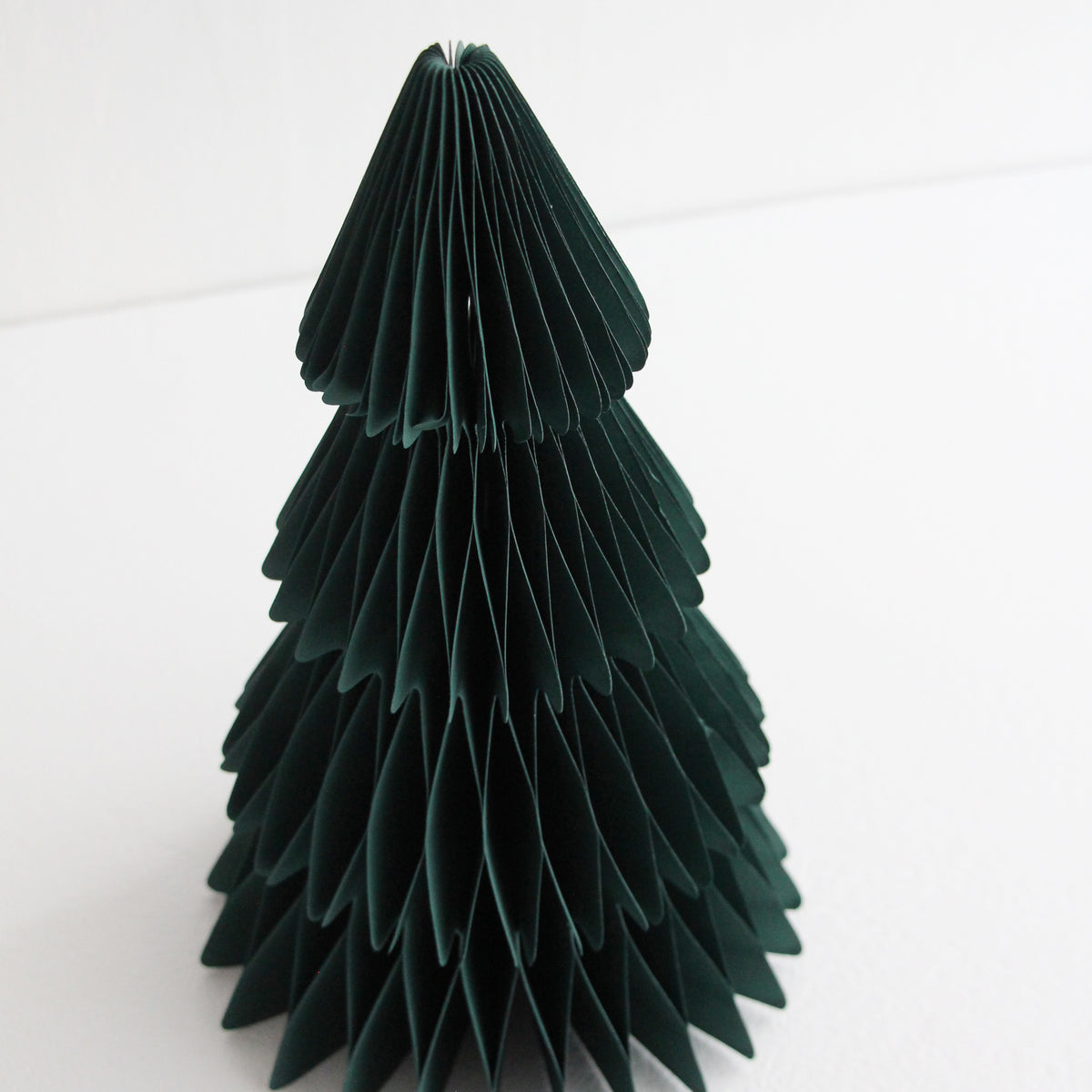 Standing Christmas Tree Decoration 20cm - Emerald