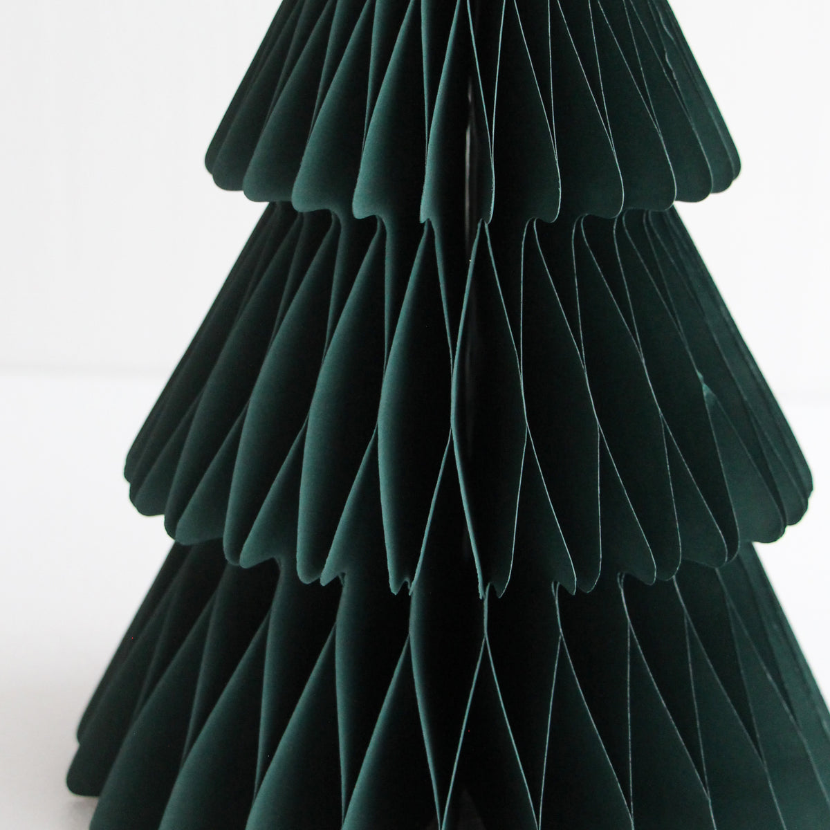 Standing Christmas Tree Decoration 30cm - Emerald