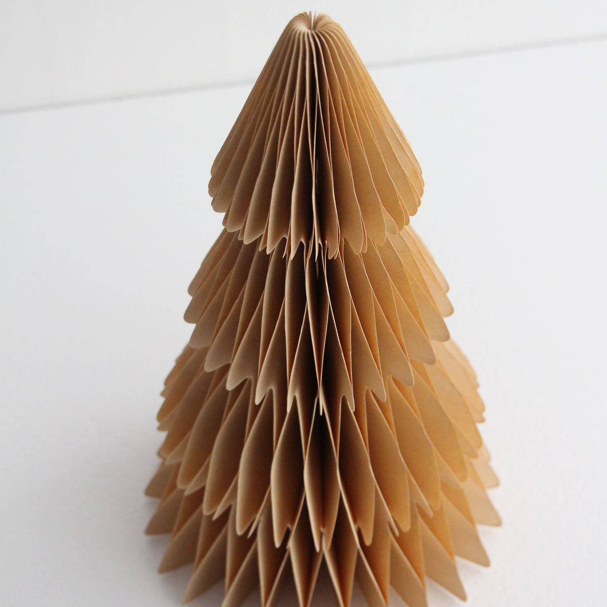 Standing Christmas Tree Decoration 30cm - Gold