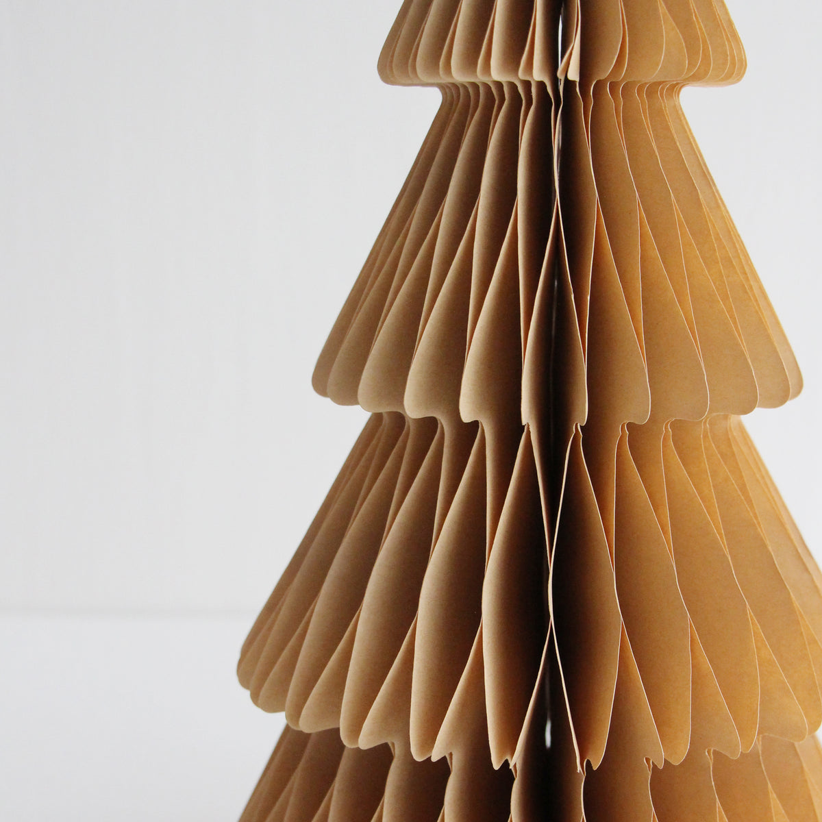 Standing Christmas Tree Decoration 20cm - Gold