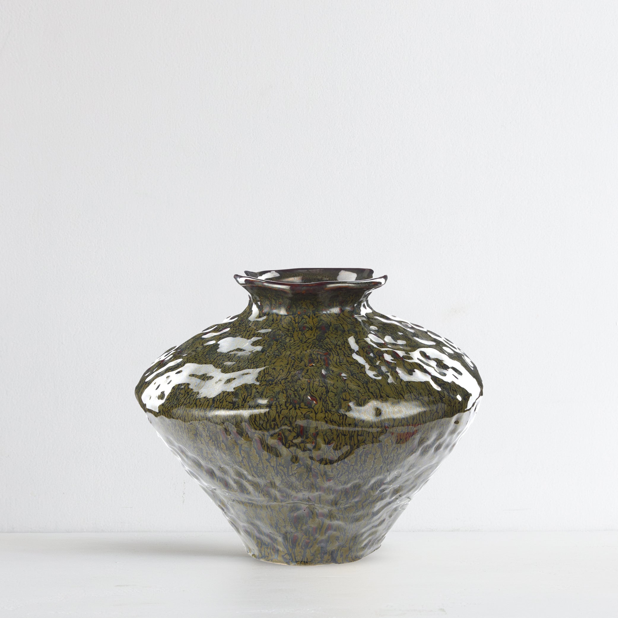 Stevie Vase  - Green/Rust