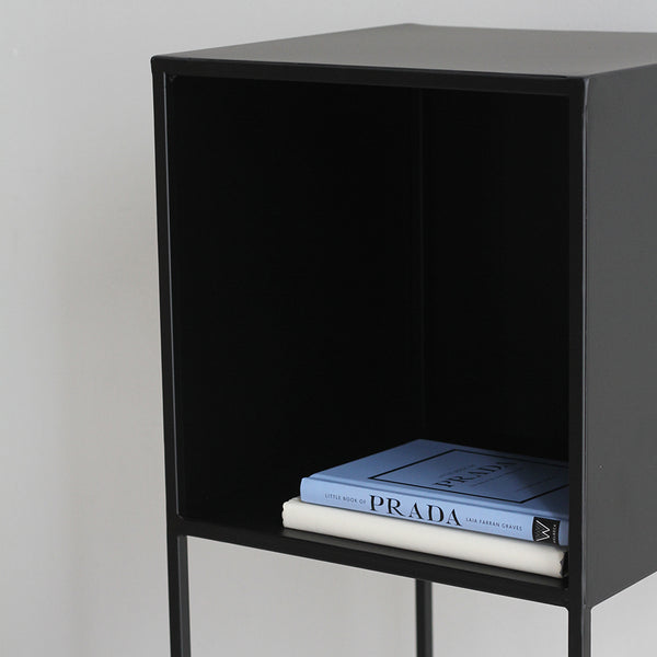 Studio Bedside Table - Black