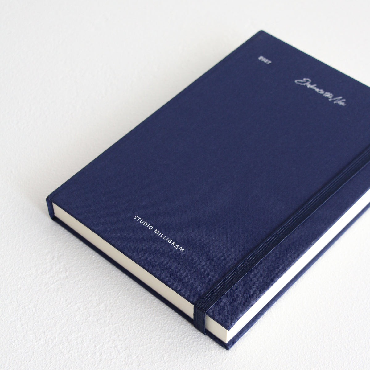 Studio Milligram 2027 Daily Diary - Navy