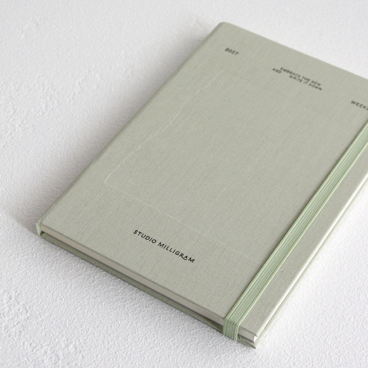 Studio Milligram 2027 Weekly Diary - Mint