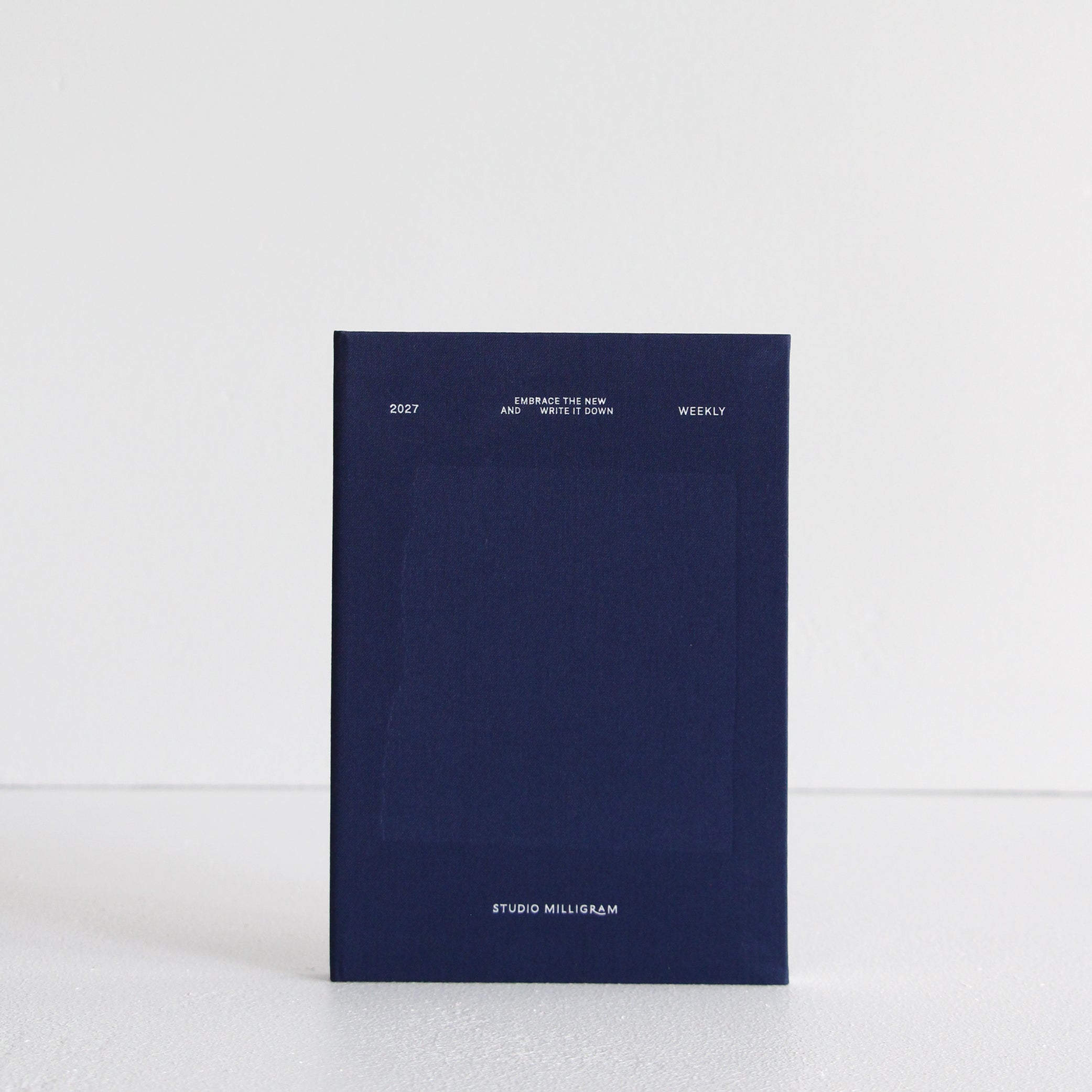 Studio Milligram 2027 Weekly Diary - Navy