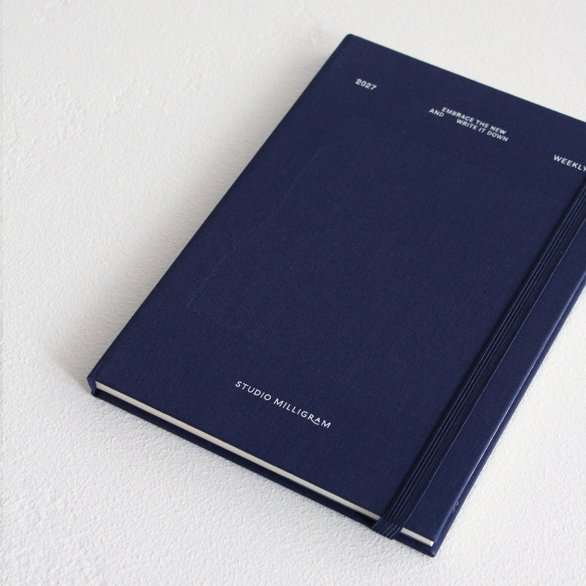 Studio Milligram 2027 Weekly Diary - Navy