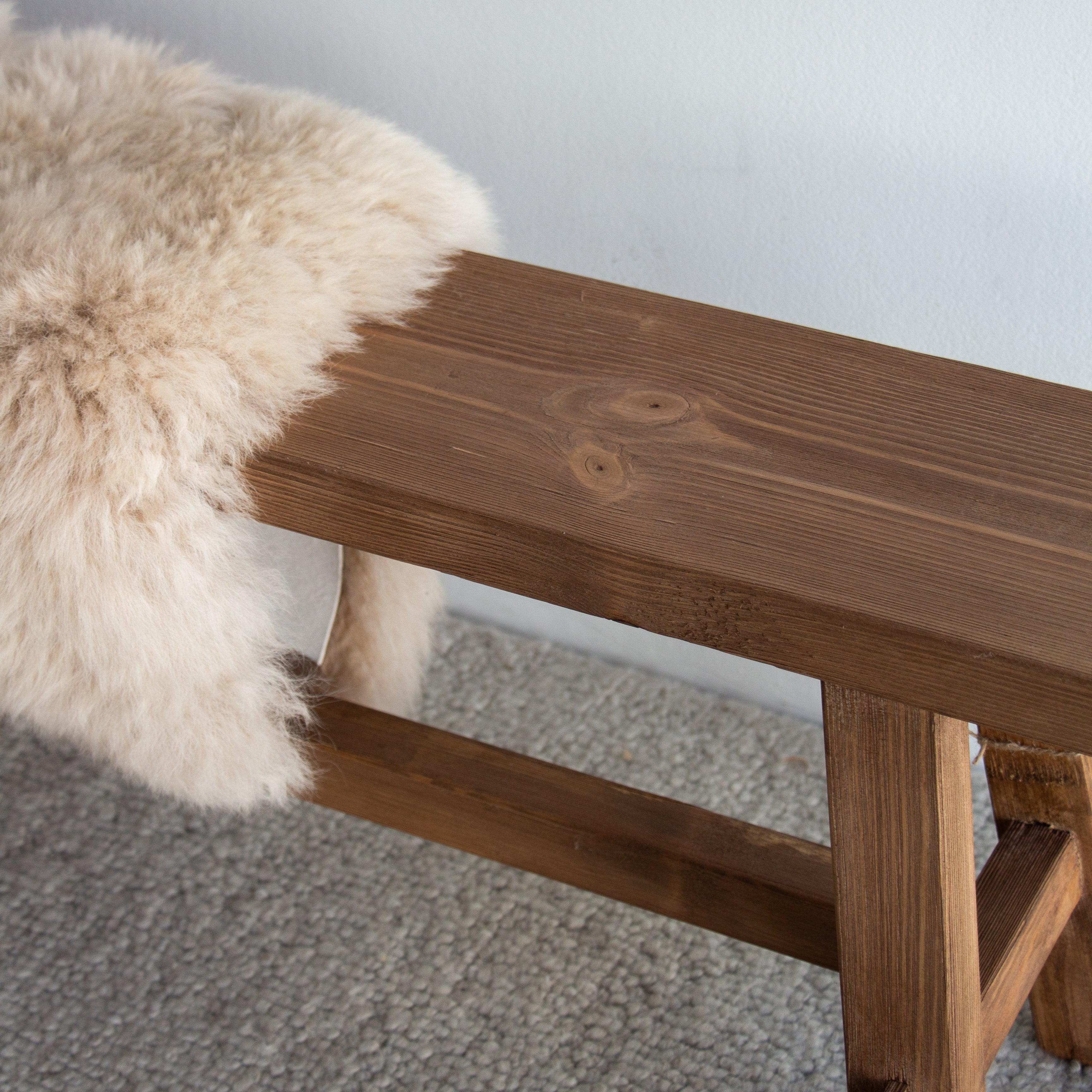 Tate Reclaimed Wood Bench - Long