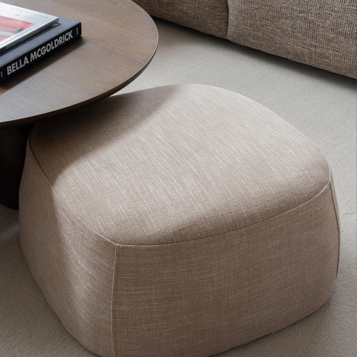 Terry Ottoman - Fawn Taupe