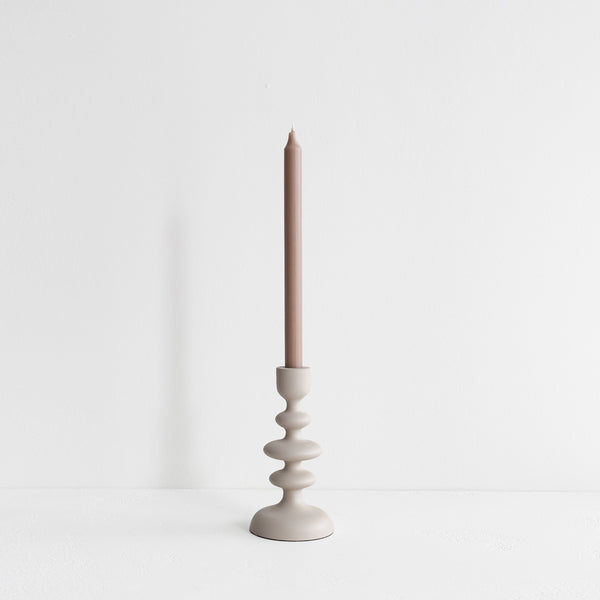 Textured Candlestick - 20cm